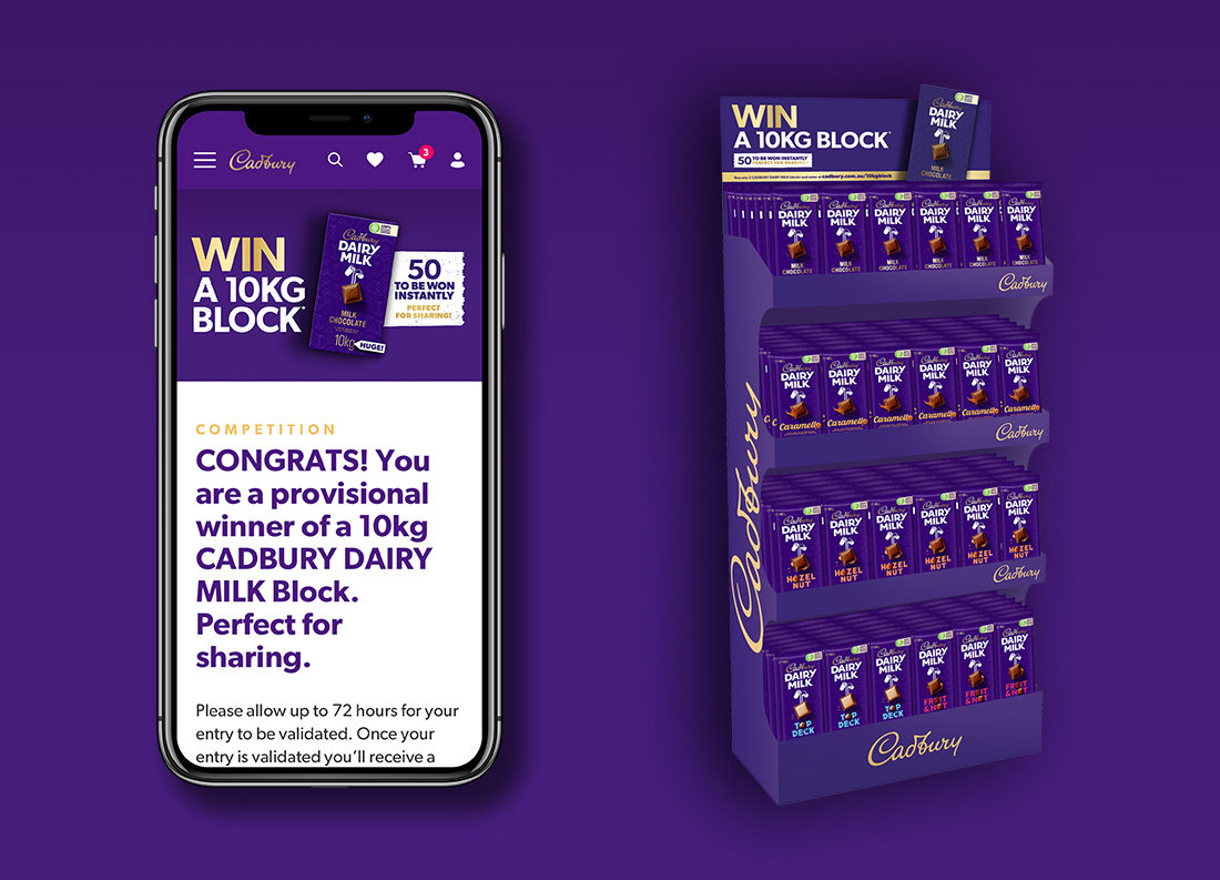 Cadbury 10KG Block Promotion