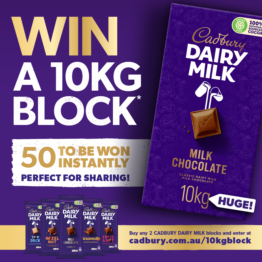 Cadbury 10KG Block Promotion