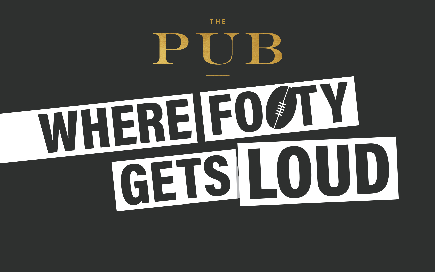 Crown The Pub Where Footy Gets Loud